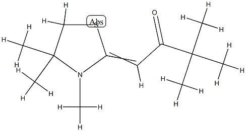 2-Butanone,3,3-dimethyl-1-(3,4,4-trimethyl-2-thiazolidinylidene)-(9CI) CAS#: 816455-97-7