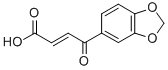 2-Butenoic acid, 4-(1,3-benzodioxol-5-yl)-4-oxo-, (E)- CAS#: 84609-13-2