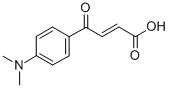 2-Butenoic acid, 4-(4-(dimethylamino)phenyl)-4-oxo-, (E)- CAS#: 86867-14-3
