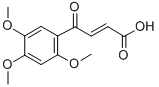 2-Butenoic acid, 4-oxo-4-(2,4,5-trimethoxyphenyl)-, (E)- CAS#: 84386-10-7