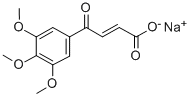 2-Butenoic acid, 4-oxo-4-(3,4,5-trimethoxyphenyl)-, sodium salt, (E)- CAS#: 84386-13-0
