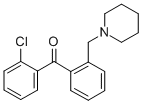 2-CHLORO-2'-PIPERIDINOMETHYL BENZOPHENONE CAS#: 804437-65-8