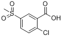 2-CHLORO-5-(METHYLSULFONYL)BENZOIC ACID CAS#: 89938-62-5