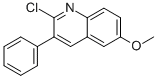 2-CHLORO-6-METHOXY-3-PHENYLQUINOLINE CAS#: 85274-57-3