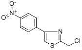 2-(CHLOROMETHYL)-4-(4-NITROPHENYL)-1,3-THIAZOLE CAS#: 89250-26-0