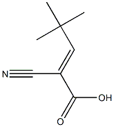 2-Cyano-4,4-dimethyl-pent-2-enoic acid CAS#: 88319-37-3
