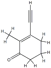 2-Cyclohexen-1-one, 3-ethynyl-2-methyl- (6CI,9CI) CAS#: 89998-56-1