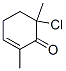 2-Cyclohexen-1-one, 6-chloro-2,6-dimethyl- CAS#: 89529-60-2