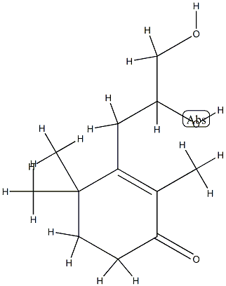 2-Cyclohexen-1-one,3-(2,3-dihydroxypropyl)-2,4,4-trimethyl-(9CI) CAS#: 825614-92-4