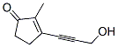 2-Cyclopenten-1-one, 3-(3-hydroxy-1-propynyl)-2-methyl- (9CI) CAS#: 81280-45-7