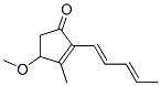 2-Cyclopenten-1-one,4-methoxy-3-methyl-2-(1,3-pentadienyl)-,(+)-(7CI) CAS#: 808735-48-0