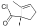 2-Cyclopentene-1-carbonyl chloride, 1,2-dimethyl- (9CI) CAS#: 84884-02-6