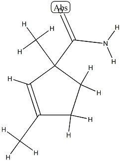 2-Cyclopentene-1-carboxamide,1,3-dimethyl-(9CI) CAS#: 84884-06-0