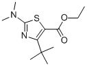 2-(DIMETHYLAMINO)-4-(1,1-DIMETHYLETHYL)-5-THIAZOLECARBOXYLIC ACID ETHYL ESTER CAS#: 87944-06-7