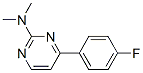 2-Dimethylamino-4-(4-fluorophenyl)pyrimidine CAS#: 83858-07-5