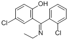 2-(Ethylimino-(2-chlorophenyl)methyl)-4-chlorophenol CAS#: 80018-07-1
