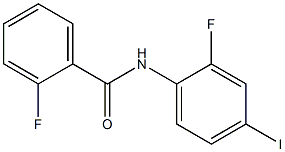 2-Fluoro-N-(2-fluoro-4-iodophenyl)benzaMide, 97% CAS#: 842117-78-6
