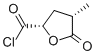 2-Furancarbonyl chloride, tetrahydro-4-methyl-5-oxo-, (2S-cis)- (9CI) CAS#: 88218-43-3