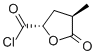 2-Furancarbonyl chloride, tetrahydro-4-methyl-5-oxo-, (2S-trans)- (9CI) CAS#: 88218-40-0