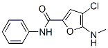 2-Furancarboxamide, 4-chloro-5-(methylamino)-N-phenyl- CAS#: 826991-46-2