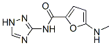 2-Furancarboxamide, 5-(methylamino)-N-1H-1,2,4-triazol-3-yl- (9CI) CAS#: 826991-26-8