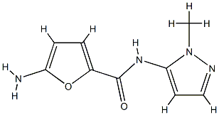 2-Furancarboxamide,5-amino-N-(1-methyl-1H-pyrazol-5-yl)-(9CI) CAS#: 826991-18-8