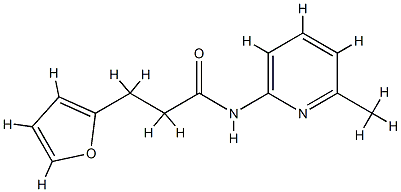 2-Furanpropanamide,N-(6-methyl-2-pyridinyl)-(9CI) CAS#: 827598-78-7