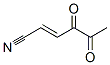 2-Hexenenitrile, 4,5-dioxo-, (E)- (9CI) CAS#: 87443-84-3