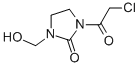 2-Imidazolidinone, 1-(chloroacetyl)-3-(hydroxymethyl)- (7CI) CAS#: 89641-61-2