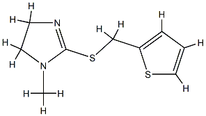 2-Imidazoline,1-methyl-2-(2-thenylthio)-(8CI) CAS#: 802307-32-0