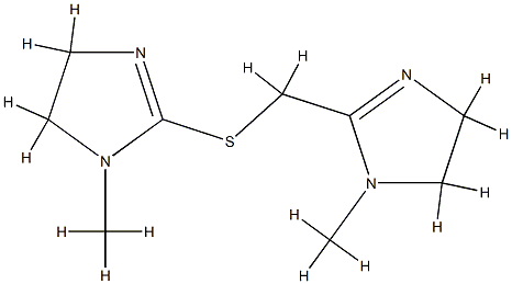 2-Imidazoline,2,2-(methylenethio)bis[1-methyl-(8CI) CAS#: 803629-52-9