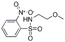 (2-METHOXYETHYL)((2-NITROPHENYL)SULFONYL)AMINE CAS#: 89840-62-0