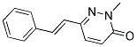 2-METHYL-6-STYRYL-3(2H)-PYRIDAZINONE CAS#: 83516-71-6