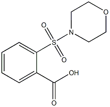 2-(MORPHOLINOSULFONYL)BENZOIC ACID CAS#: 87223-34-5