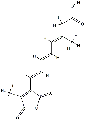 2-Methyl-2,4,6,8-decatetrene-1,8,9-tricarboxylic 8,9-anhydride CAS#: 842-39-7
