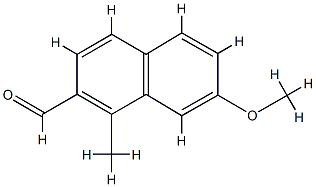 2-Naphthalenecarboxaldehyde,7-methoxy-1-methyl-(9CI) CAS#: 812690-19-0
