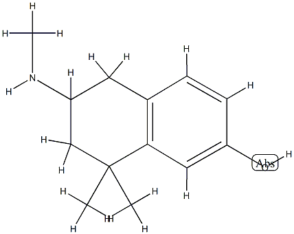 2-Naphthol,5,6,7,8-tetrahydro-8,8-dimethyl-6-(methylamino)-(8CI) CAS#: 801211-79-0