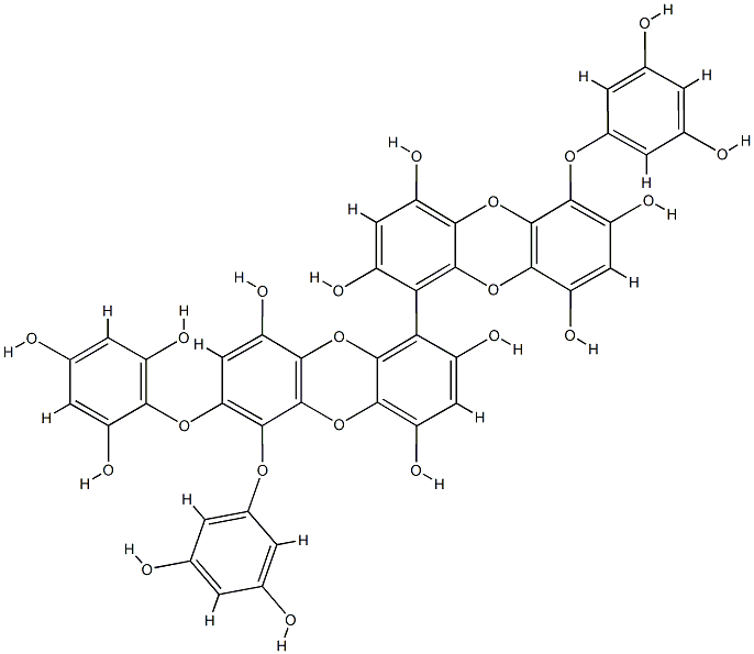 2-O-(2,4,6-trihydroxyphenyl)-6,6'-bieckol CAS#: 89079-38-9