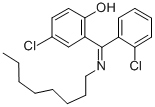 2-(Octylimino-(2-chlorophenyl)methyl)-4-chlorophenol CAS#: 80018-14-0
