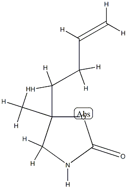 2-Oxazolidinone,5-(3-butenyl)-5-methyl-(9CI) CAS#: 80954-31-0