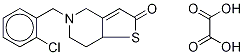 2-Oxo Ticlopidine Oxalic Acid Salt CAS#: 89481-79-8
