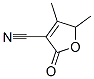 2-Pentenoicacid,2-cyano-4-hydroxy-3-methyl-,gamma-lactone(7CI) CAS#: 89910-47-4