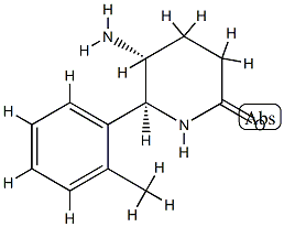 2-Piperidinone,5-amino-6-(2-methylphenyl)-,(5R,6S)-rel-(9CI) CAS#: 815631-89-1