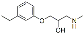 2-Propanol,1-(m-ethylphenoxy)-3-(methylamino)-,()-(8CI) CAS#: 802287-58-7