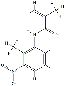 2-Propenamide,2-methyl-N-(2-methyl-3-nitrophenyl)-(9CI) CAS#: 821765-16-6