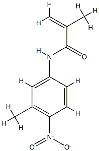 2-Propenamide,2-methyl-N-(3-methyl-4-nitrophenyl)-(9CI) CAS#: 821764-65-2