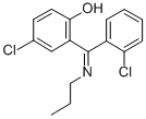 2-(Propylimino-(2-chlorophenyl)methyl)-4-chlorophenol CAS#: 80018-08-2