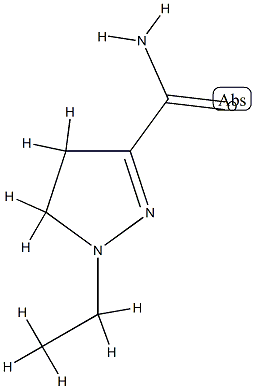 2-Pyrazoline-3-carboxamide,1-ethyl-(7CI) CAS#: 89531-97-5