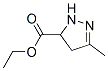 2-Pyrazoline-5-carboxylic acid, 3-methyl-, ethyl ester (7CI) CAS#: 89851-94-5