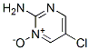 2-Pyrimidinamine, 5-chloro-, 1-oxide (9CI) CAS#: 88089-61-6